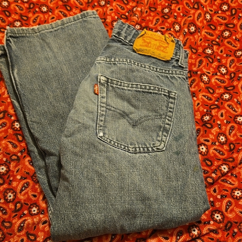 Levi's Relaxed Fit Boys Jeans in Light Blue